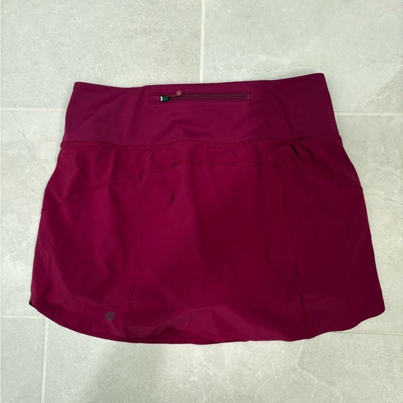 Athleta Run With It 14” Skort Exotic Fuchsia Size Small Petite - Picture 12 of 12